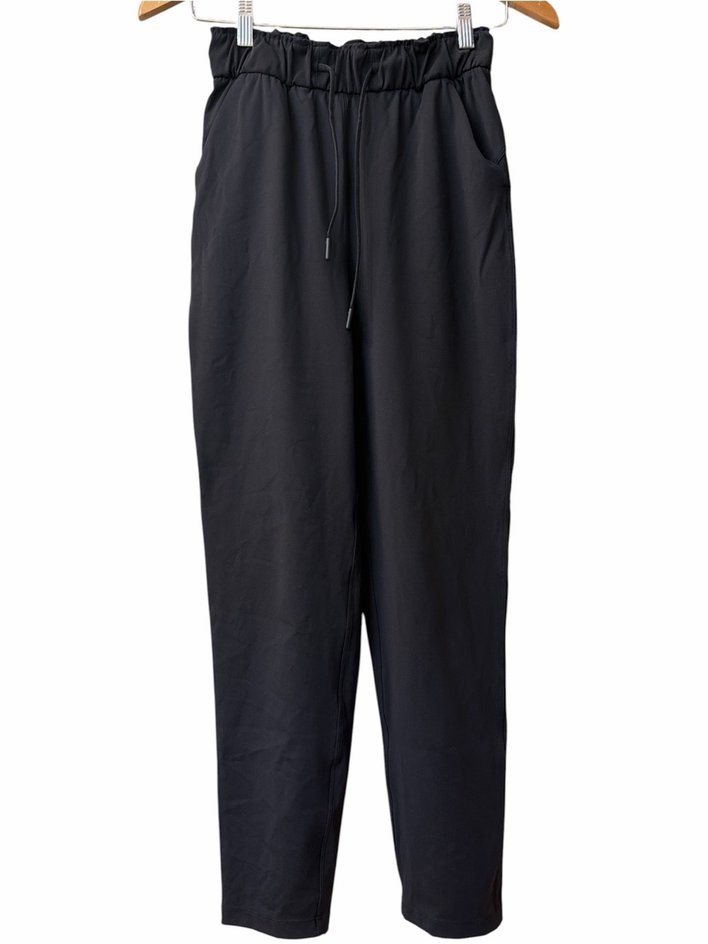 Lululemon Keep Moving Pant *7/8 High Rise Black Size 2 - Picture 4 of 8
